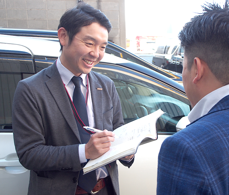 自分が頑張った分だけ社会貢献に繋がる仕事